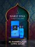 AL HAMBRA JEAN LOWE AZURE 100ML EDP SPRAY