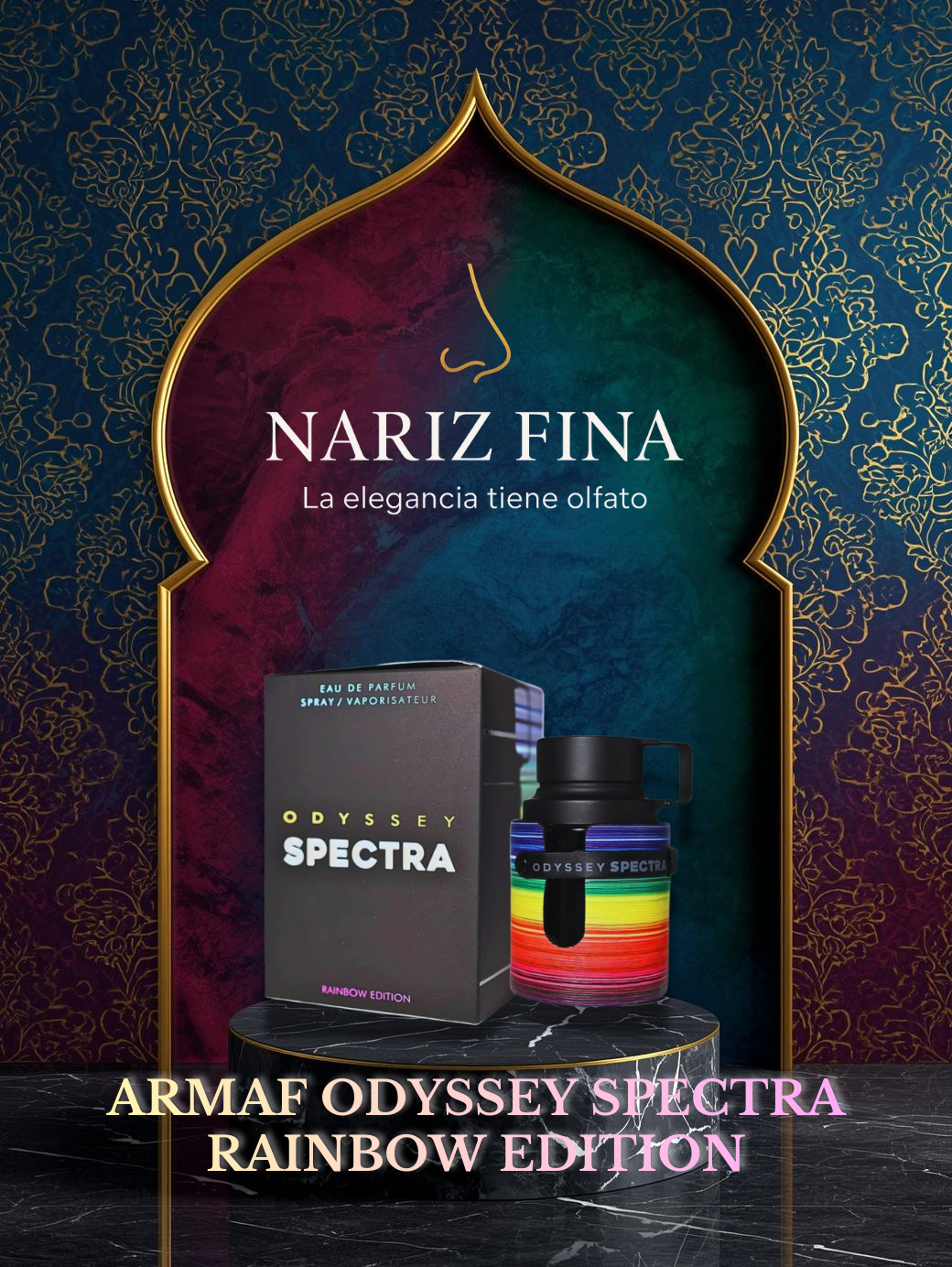 ARMAF ODYSSEY SPECTRA RAINBOW 3.4 EDP UNISEX 100ML