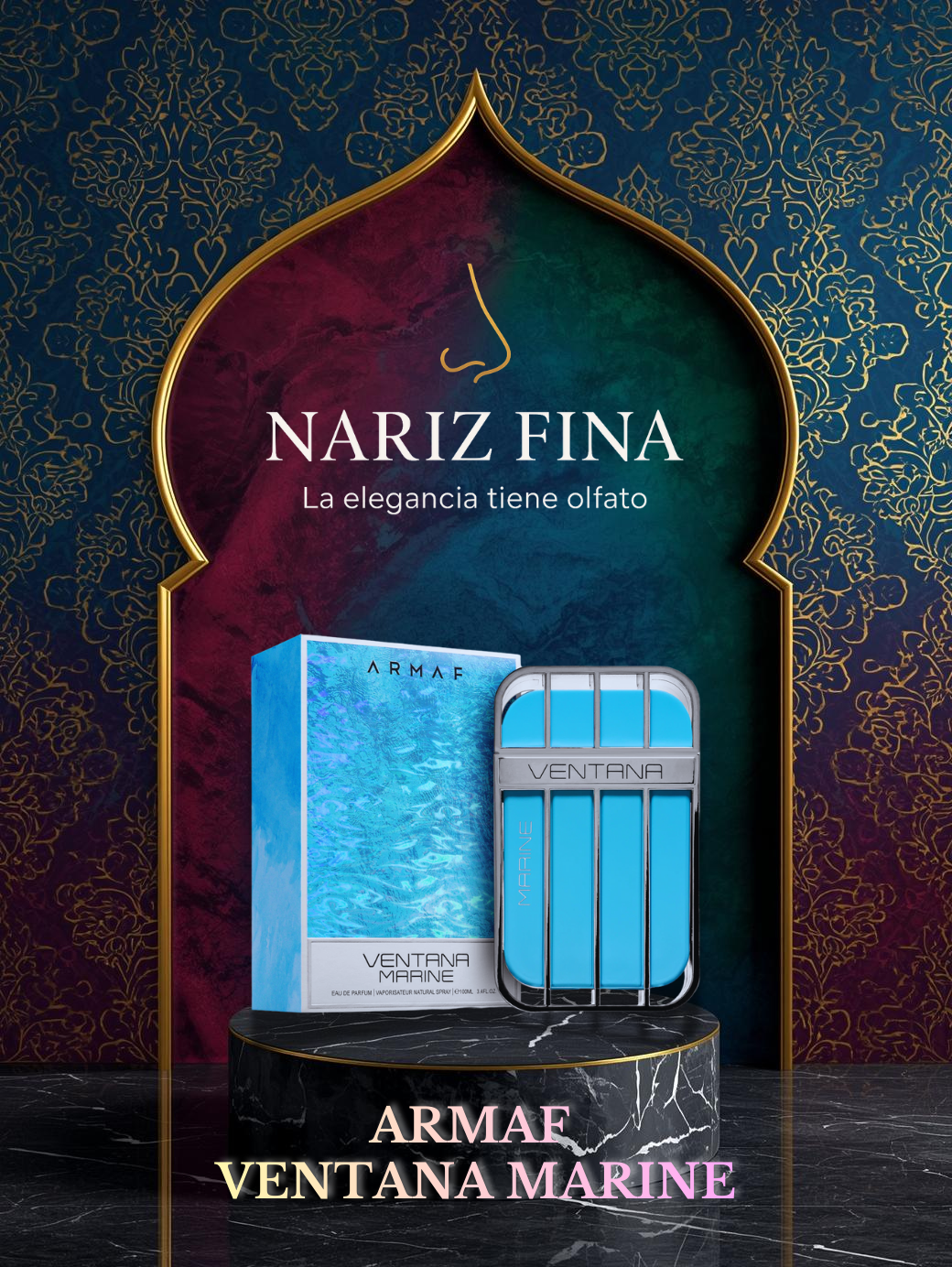 ARMAF VENTANA MARINE 3.4 EDP UNISEX 100ml