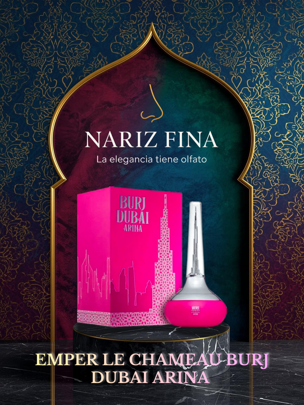 EMPER LE CHAMEAU BURJ DUBAI ARINA 3.4 EDP WOMEN