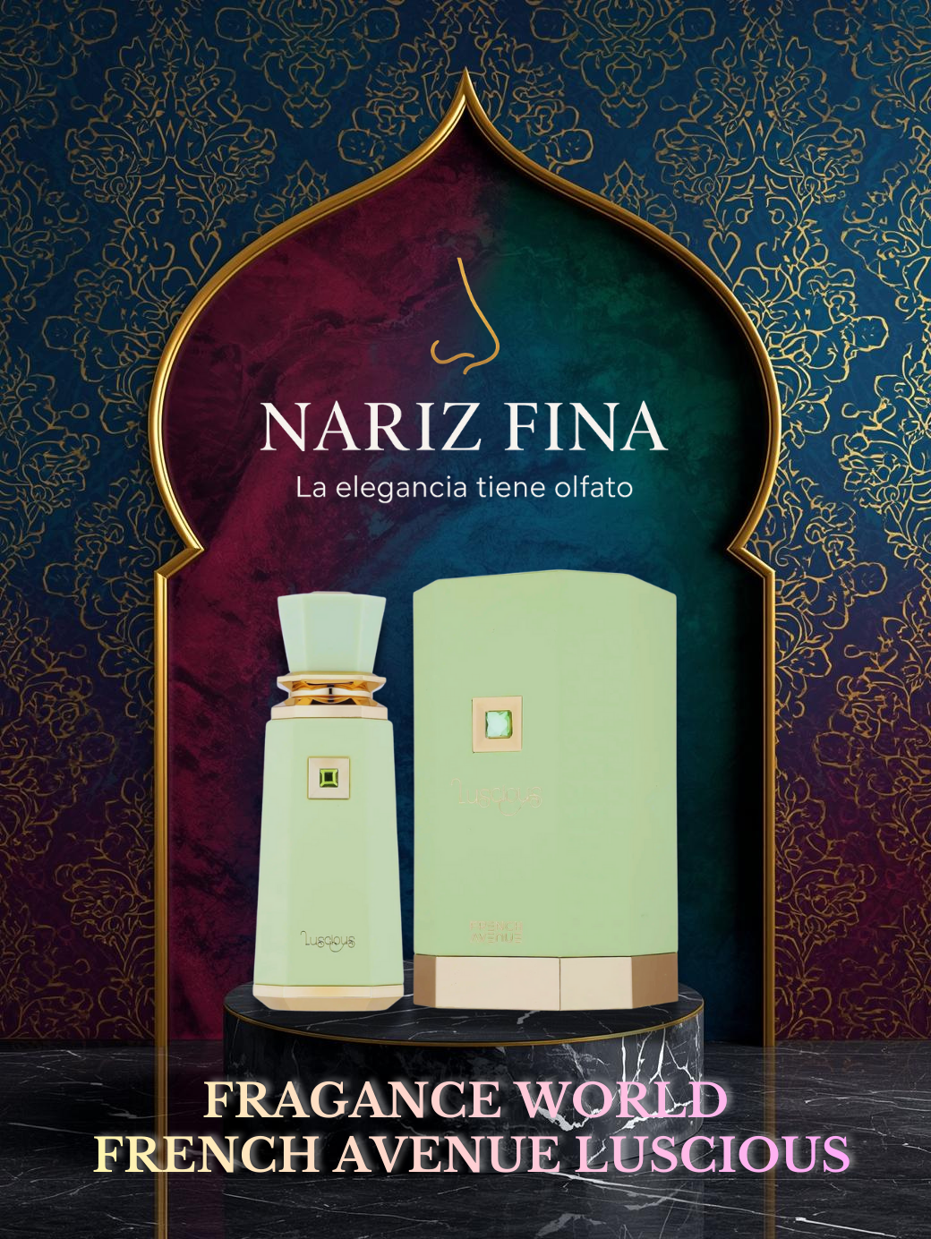 Fragrance World French Avenue Luscious EDP 3.4 oz / 100 ml