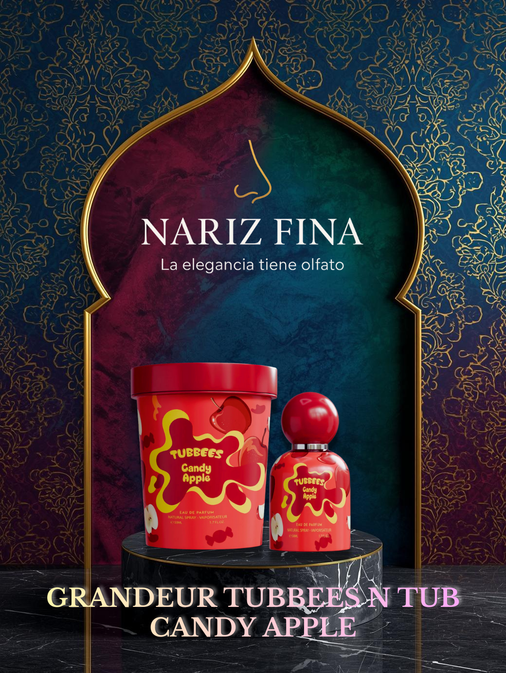 GRANDEUR TUBBEES N TUB- CANDY APPLE 50ML