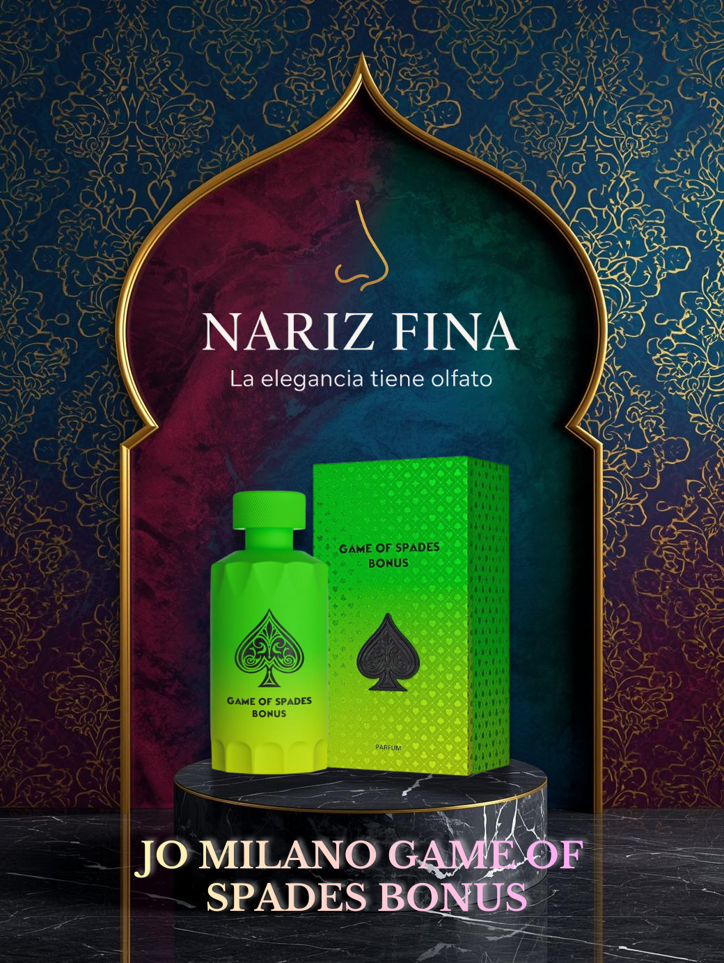 JO MILANO GAME OF SPADES BONUS 3.4 PARFUM UNISEX 100ML