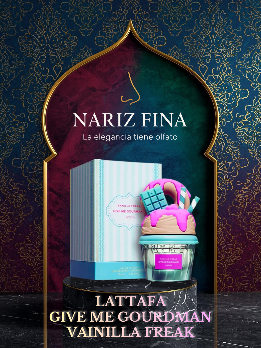LATTAFA GIVE ME GOURMAND VANILLA FREAK 75ML EDP SPRAY