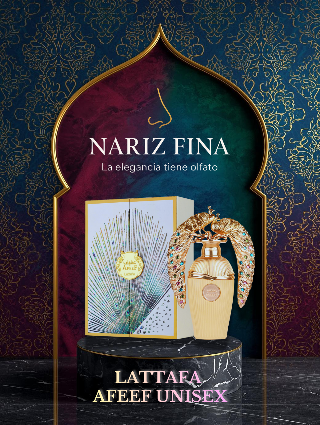 LATTAFA AFEEF 3.4 EDP UNISEX 100ML