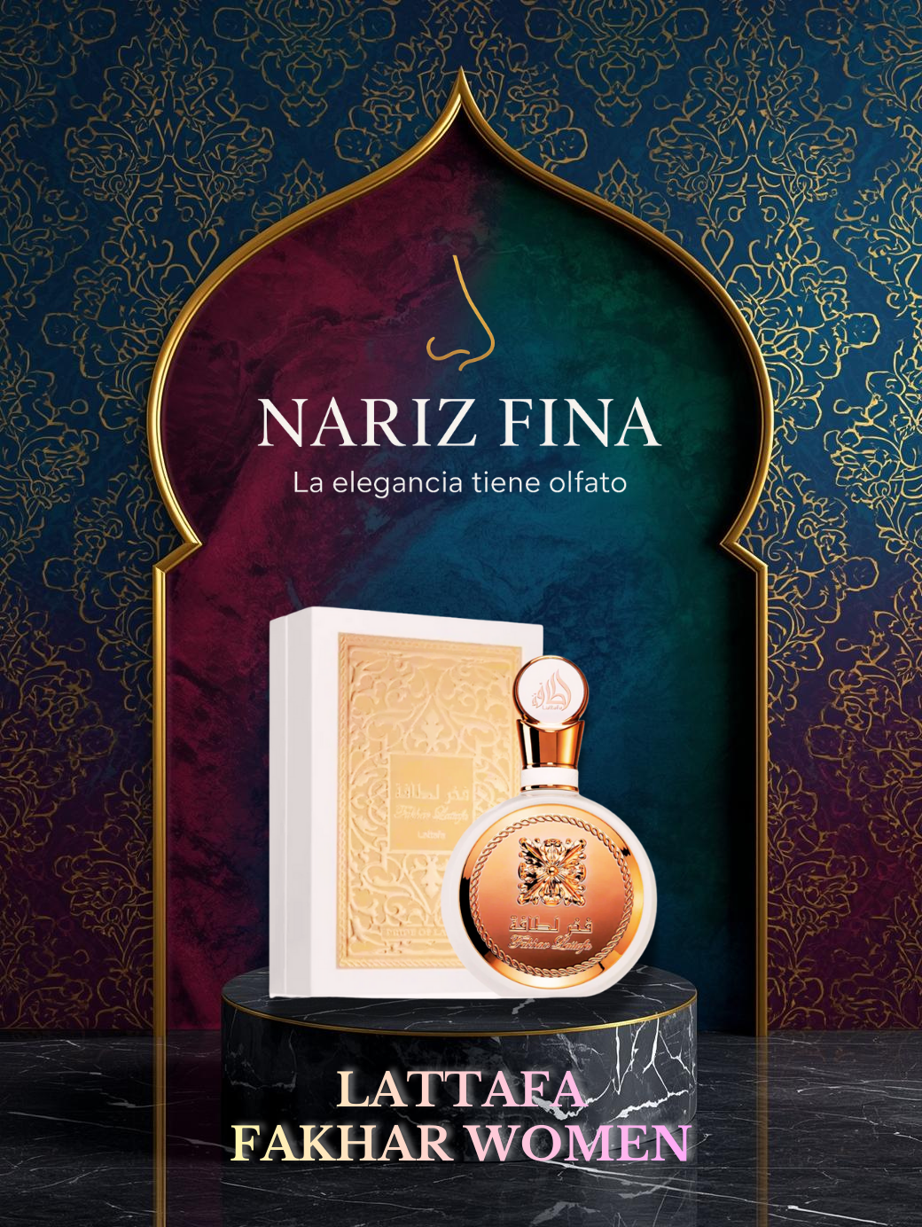 LATTAFA FAKHAR 3.4 EDP WOMEN 100ML