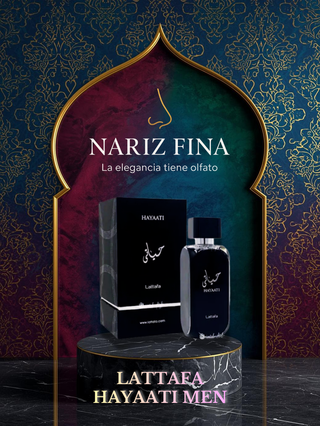 LATTAFA HAYAATI 3.4 EDP MEN 100ML