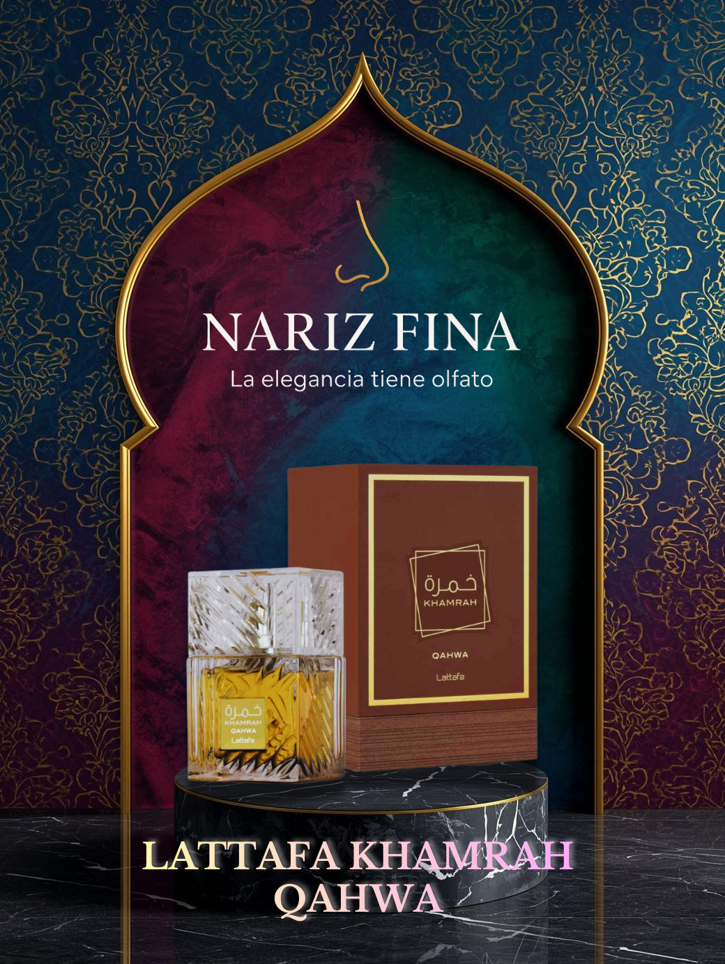 LATTAFA KHAMRAH QAHWA 3.4 EDP UNISEX 100ML