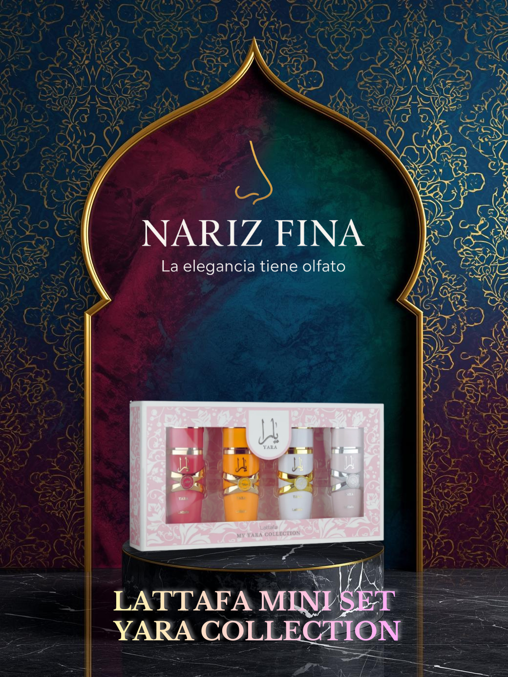 MINI SET LATTAFA YARA COLLECTION 4x25ML EDP WOMEN