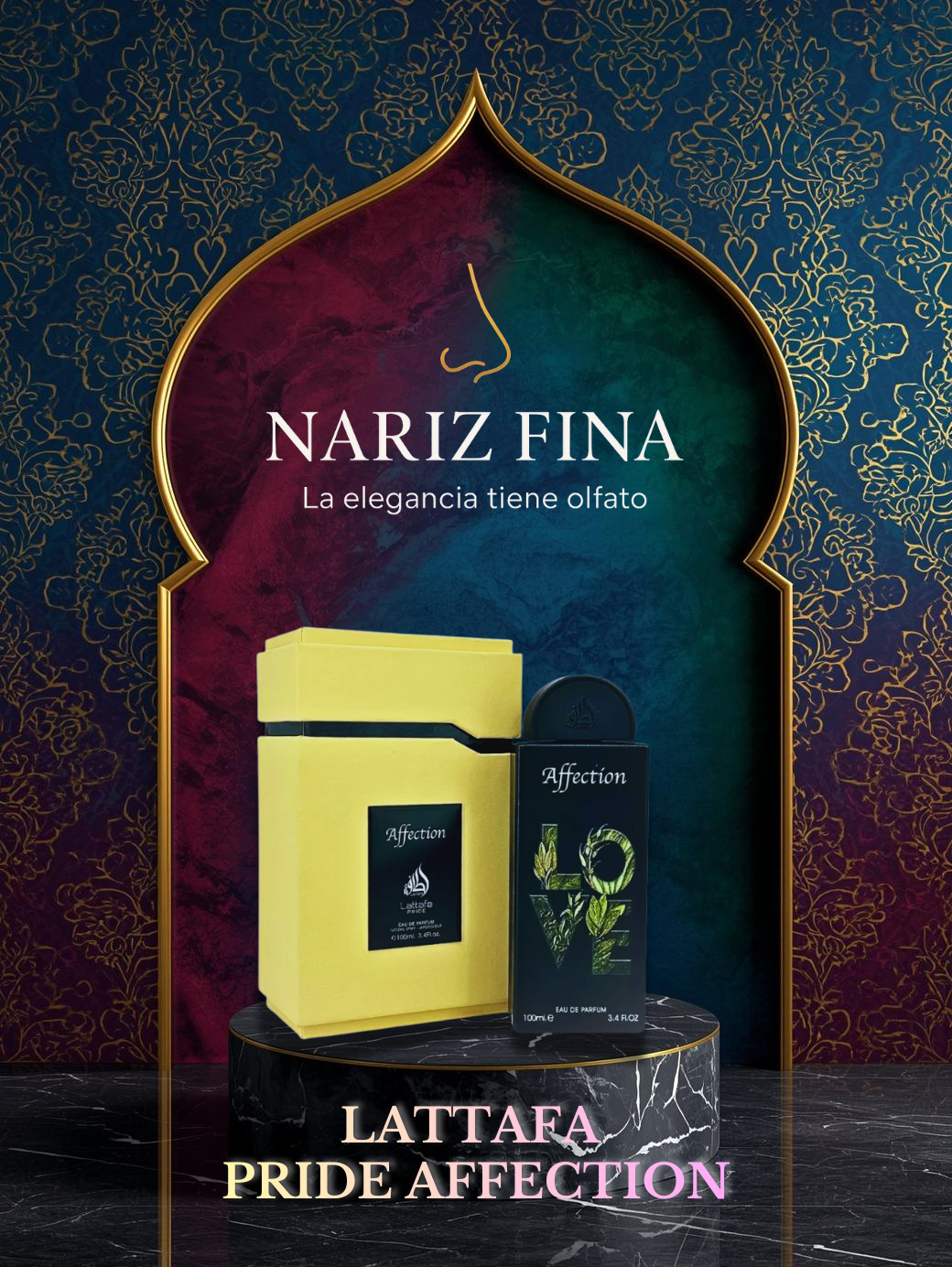 LATTAFA PRIDE AFFECTION 3.4 EDP 100ML
