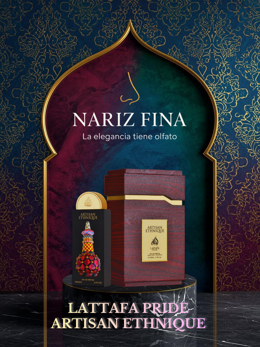 LATTAFA PRIDE ARTISAN ETHNIQUE 3.4 EDP UNISEX 100ML