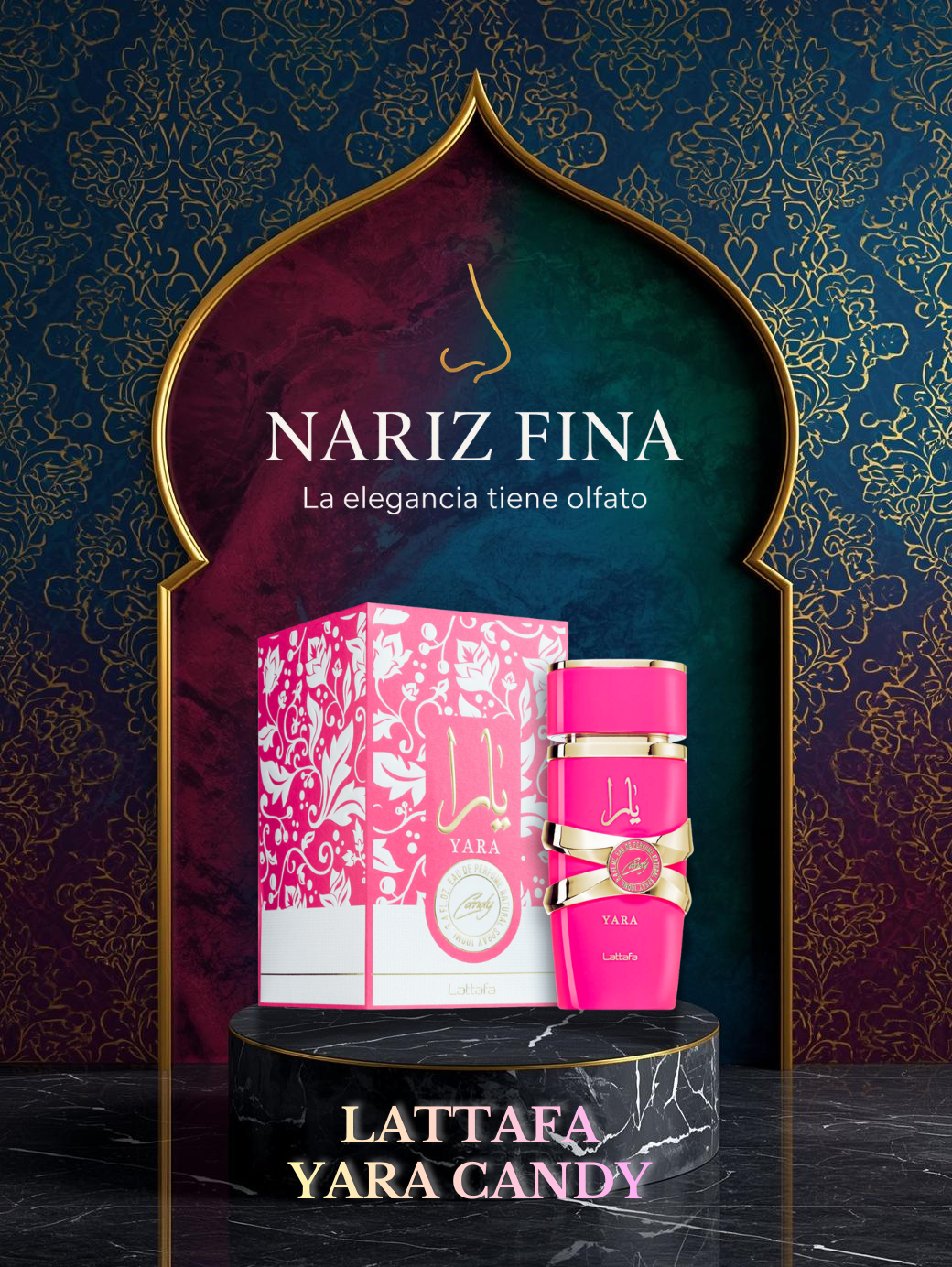 LATTAFA YARA CANDY 3.4 EDP WOMEN 100ML