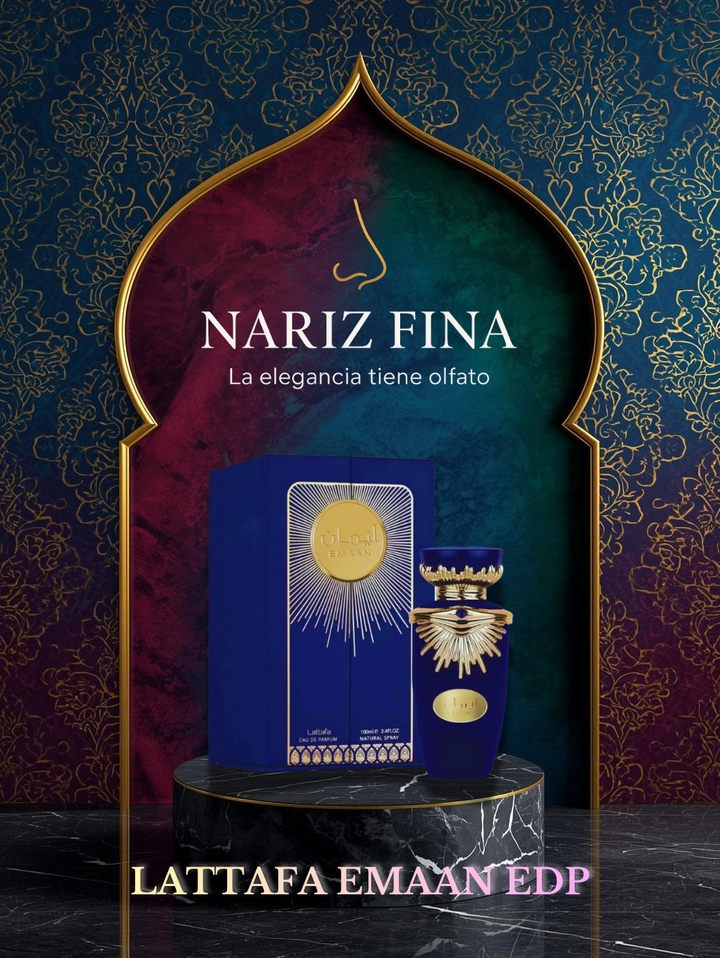 LATTAFA EMAAN 3.4 EDP UNISEX 100ml