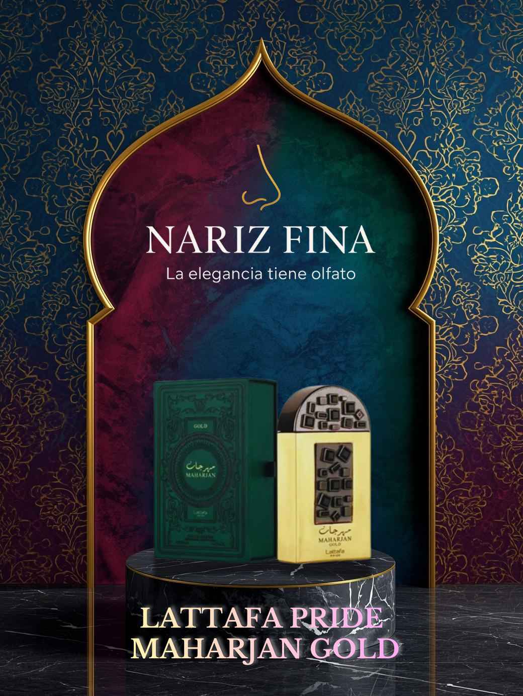 LATTAFA PRIDE MAHARJAN GOLD 3.4 EDP UNISEX 100ML