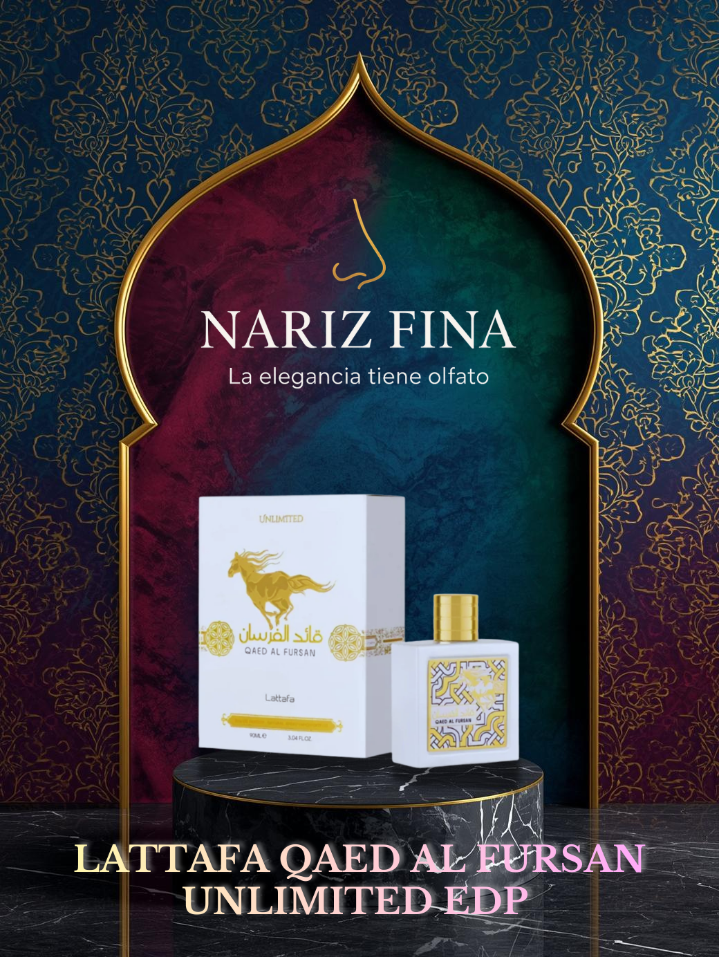 LATTAFA QAED AL FURSAN UNLIMITED 3.0 EDP UNISEX 100ML