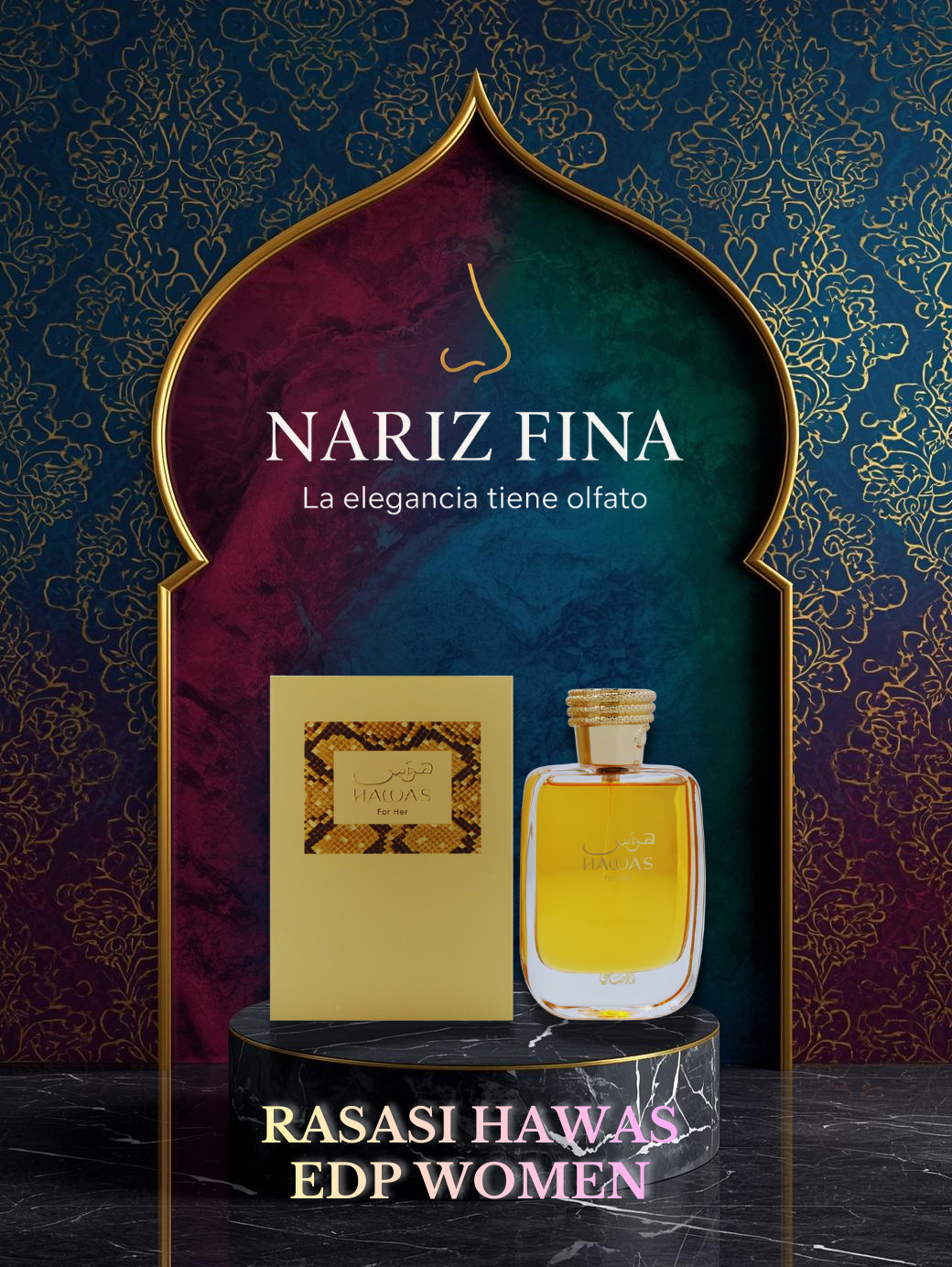 RASASI HAWAS 3.4 EDP WOMEN 100ML