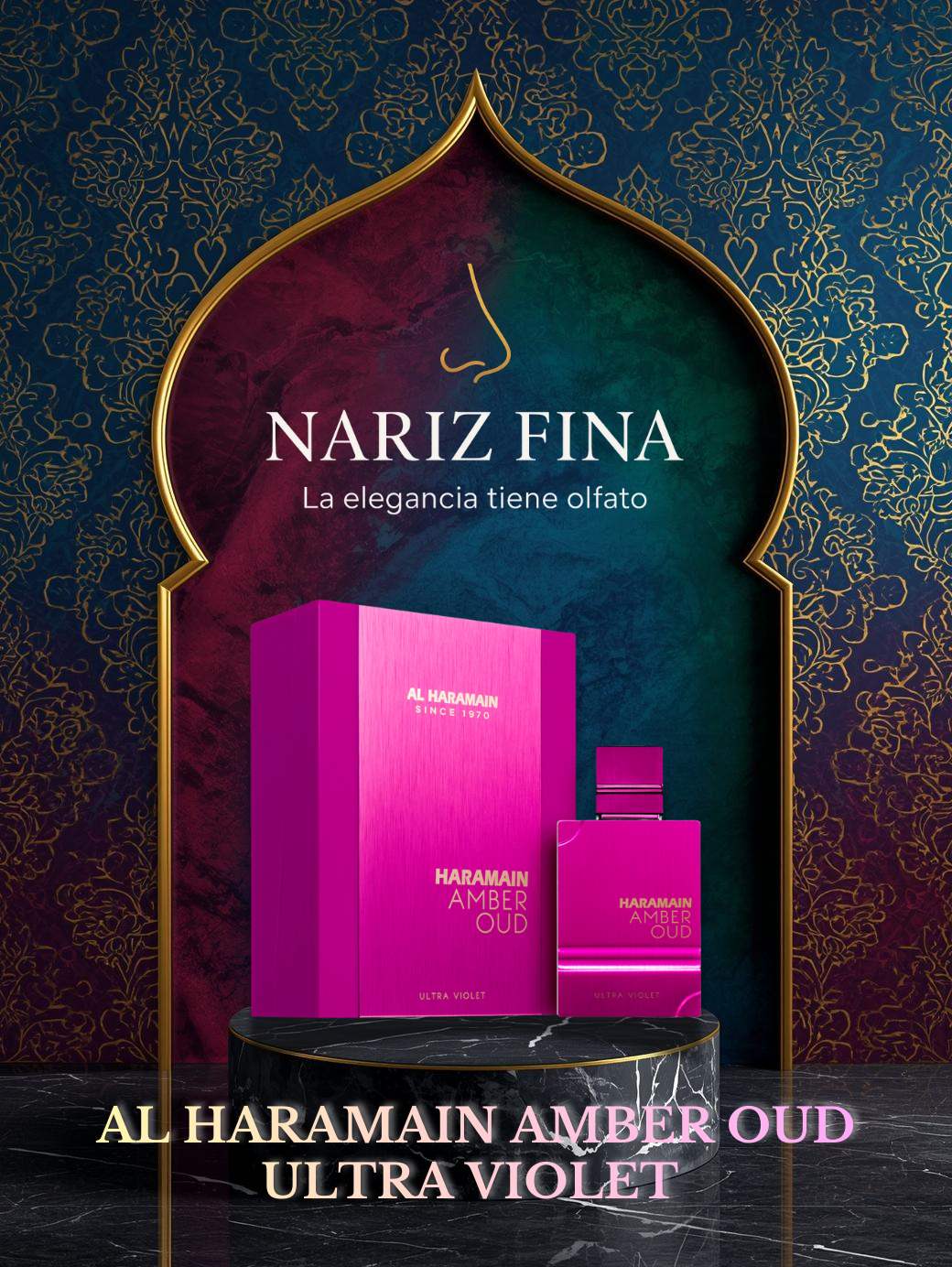 AL HARAMAIN AMBER OUD ULTRA VIOLET 2.0 EDP WOMEN 60ML