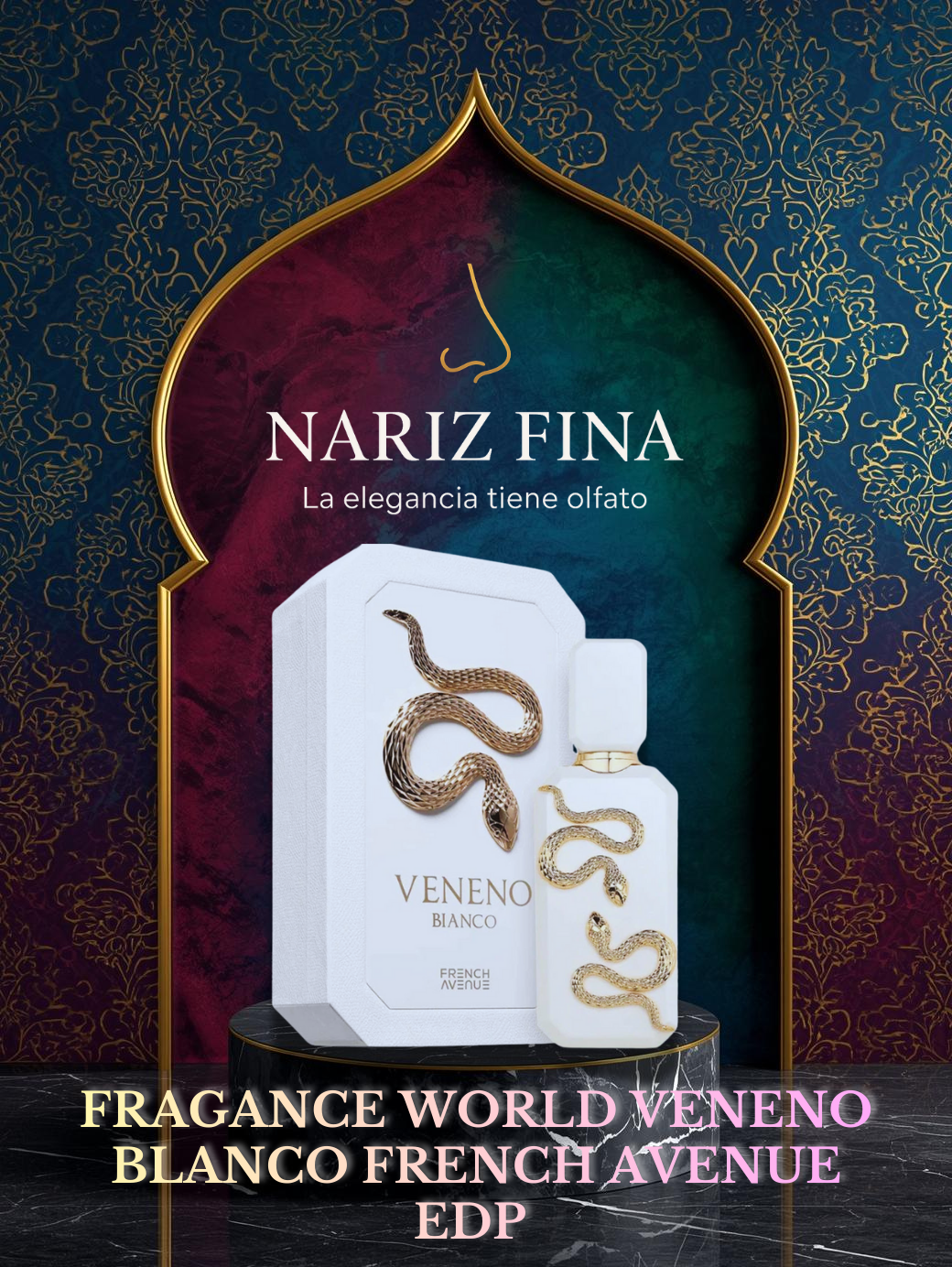 FRAGRANCE WORLD VENENO BIANCO EDP 100ML FRENCH AVENUE